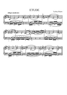 Шитте этюд до мажор ноты. Этюд л шитте соч 68 номер 2. Этюд 57 шитте ноты. Этюд л шитте ноты. Ноты этюд 2 л.