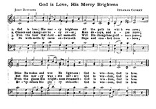 God is Love, His Mercy Brightens: God is Love, His Mercy Brightens by Ithamar Conkey