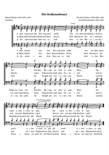 Die Soldatenbraut: Для хора by Фридрих Зильхер