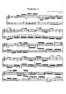 No.1 до мажор, BWV 787: Для клавишного инструмента by Иоганн Себастьян Бах