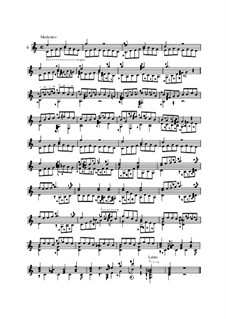 Двадцать пять этюдов для гитары, Op.60: No.6 by Маттео Каркасси