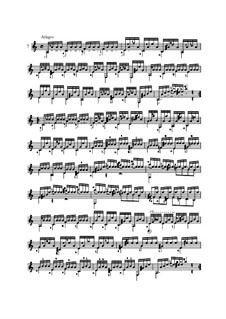 Двадцать пять этюдов для гитары, Op.60: No.7 by Маттео Каркасси