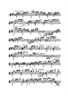 Двадцать пять этюдов для гитары, Op.60: No.9 by Маттео Каркасси