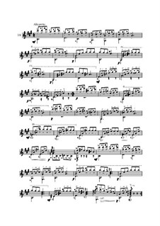 Двадцать пять этюдов для гитары, Op.60: No.18 by Маттео Каркасси