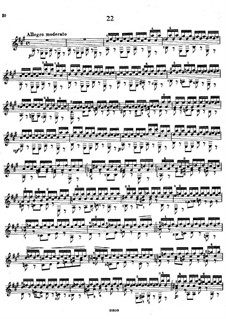Двадцать пять этюдов, Op.38: Этюд No.23 by Наполеон Кост