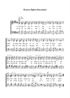 Écoute, Église bien-aimée: Écoute, Église bien-aimée by Иоганн Крюгер