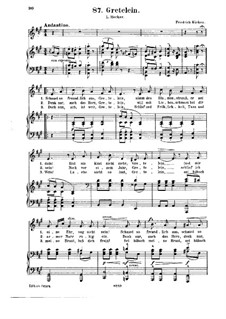Gretelein: Gretelein by Фридрих Вильгельм Кюкен