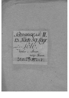 Соната для скрипки и бассо континуо, GraunWV C:XVII:68: Соната для скрипки и бассо континуо by Иоганн Готлиб Граун