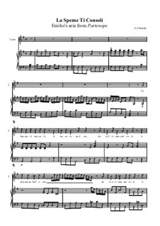 Партенопа, HWV 27: La speme ti consoli by Георг Фридрих Гендель