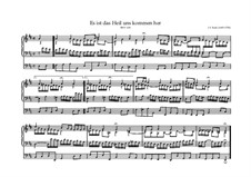 Es ist das Heil uns kommen her, BWV 638: Für Orgel by Иоганн Себастьян Бах