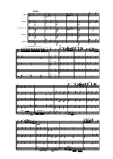 Квинтет для духовых инструментов фа мажор, Op.100 No.1: Часть II by Антон Рейха