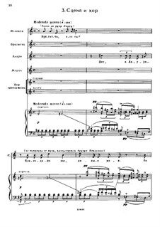 Иоланта, TH 11 Op.69: No.3-4, для голосов и фортепиано by Петр Чайковский