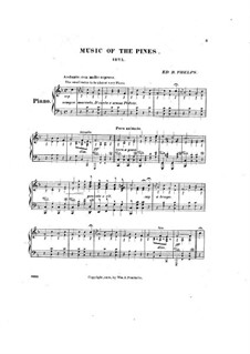 Music of the Pines. Idyl: Music of the Pines. Idyl by Edward B. Phelps