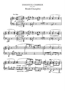 Ronde champêtre: Ronde champêtre by Эммануэль Шабрие