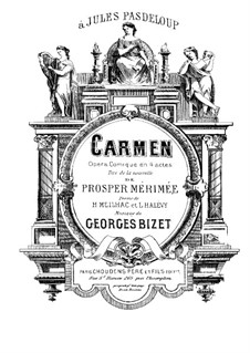 Вся опера: Клавир by Жорж Бизе