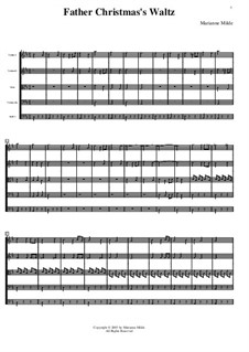 Father Christmas Waltz: Father Christmas Waltz by Marianne Milde
