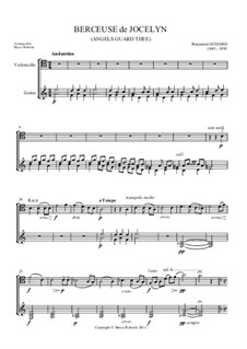 Колыбельная: Для виолончели и гитары by Бенжамин Годар