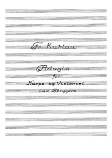 Адажио для арфы (или виолончели) и струнных: Адажио для арфы (или виолончели) и струнных by Фридрих Кулау