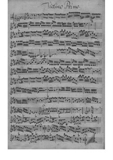 Симфония ре мажор, SeiH 207 Hwv IV:1: Симфония ре мажор by Иоганн Давид Хайнихен