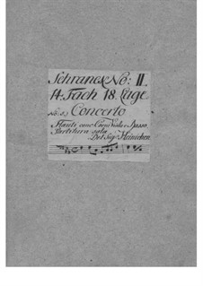 Кончерто гроссо фа мажор, SeiH 233 Hwv I:20: Кончерто гроссо фа мажор by Иоганн Давид Хайнихен
