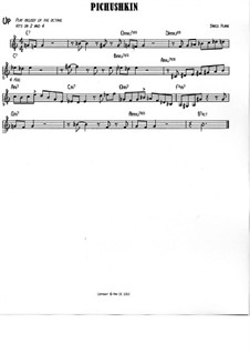 Pichushkin: Treble clef version by Jared Plane