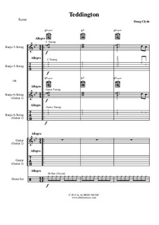 Forgotten Lands: Teddington (Banjo, Guitar, Drums), AMSM47 by Doug Clyde