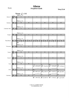 Forgotten Lands: Abreu (Strings, Brass, Percussion), AMSM49 by Doug Clyde