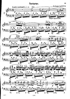 Ноктюрны, Op.27: No.2 ре-бемоль мажор by Фредерик Шопен