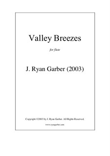 Valley Breezes: Valley Breezes by J. Ryan Garber