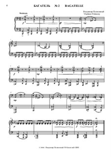 50 Багателей GBH: Багатель No.2 by Владимир Полионный