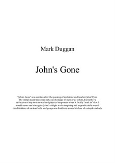 John's Gone: John's Gone by Mark Duggan