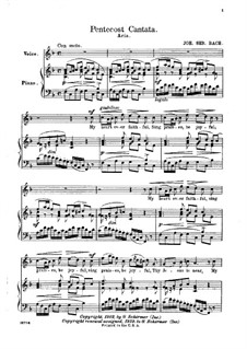 Pentecost Cantata: Aria 'My Heart Ever Faithful' by Иоганн Себастьян Бах