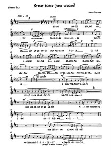 Stabat Mater: Transcription, soprano part by Martin Twycross
