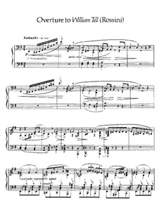 Увертюра: Для фортепиано (Версия Ф. Листа) by Джоаккино Россини