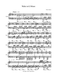 Waltz in G minor: Waltz in G minor by Peter Michel Gebara
