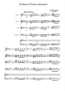 Lo frate 'nnamorato. Sinfonia: Lo frate 'nnamorato. Sinfonia by Джованни Баттиста Перголези