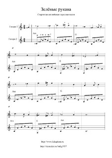 Two instruments version: Для двух гитар by folklore