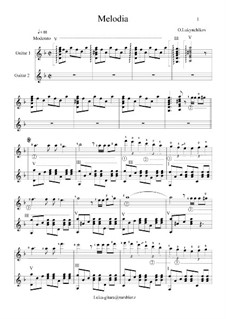 Мелодия для двух гитар: Мелодия для двух гитар by Олег Лукьянчиков