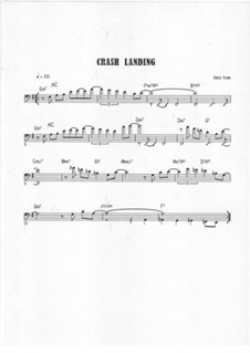 Crash Landing: Bass clef version by Jared Plane