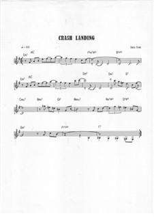 Crash Landing: Treble clef version by Jared Plane