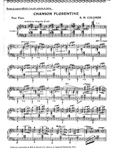 Флорентийская песня: Флорентийская песня by Блас Мария де Коломер