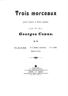 Три пьесы, Op.36: Три пьесы by Георгий Конюс