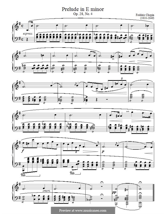 No.4 ми минор: Для фортепиано by Фредерик Шопен
