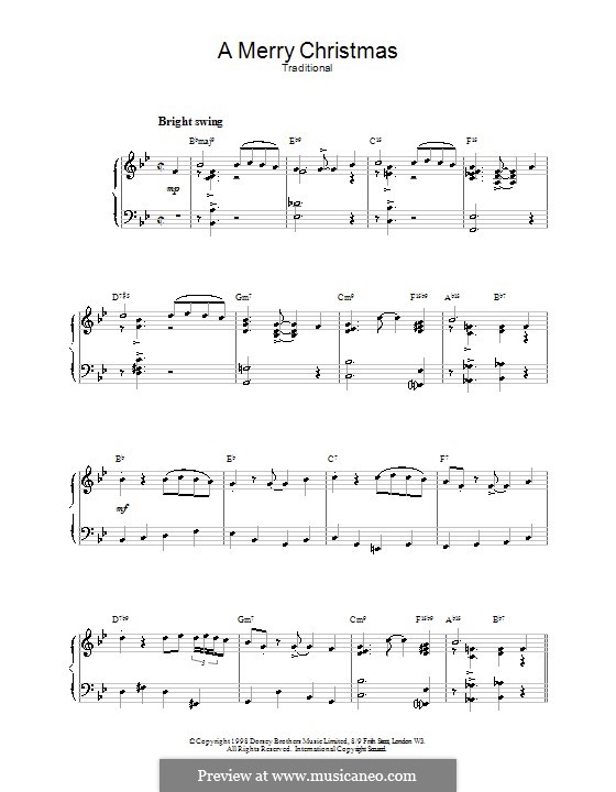 A Merry Christmas (jazzy arrangement): A Merry Christmas (jazzy arrangement) by folklore