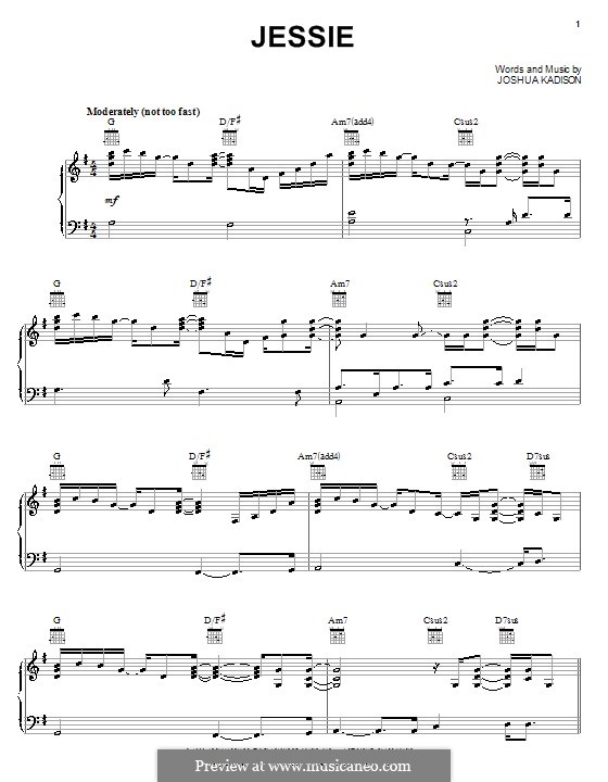 Jessie: Для голоса и фортепиано (или гитары) by Joshua Kadison