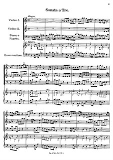 Sonata a Tre, K.349: Sonata a Tre by Иоганн Фукс
