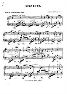 Колыбельная песня, Op.12: Колыбельная by Адольф Йенсен