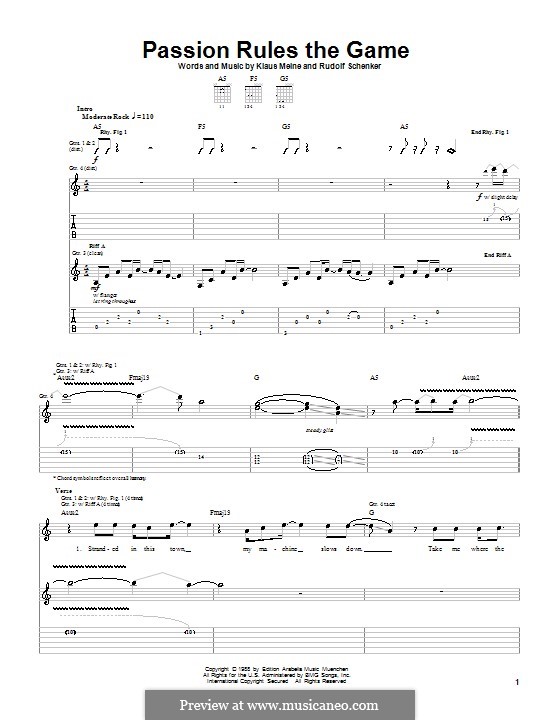 Ноты Для Фортепиано Scorpions Still Loving You