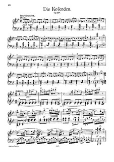 Les Ramiers, Op.128: Для фортепиано by Йозеф Ланнер