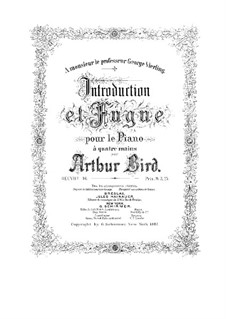 Интродукция и фуга, Op.16: Первая и вторая партии by Артур Бёрд